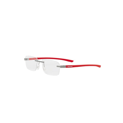 Essential Silver Rectangular Eyeglasses