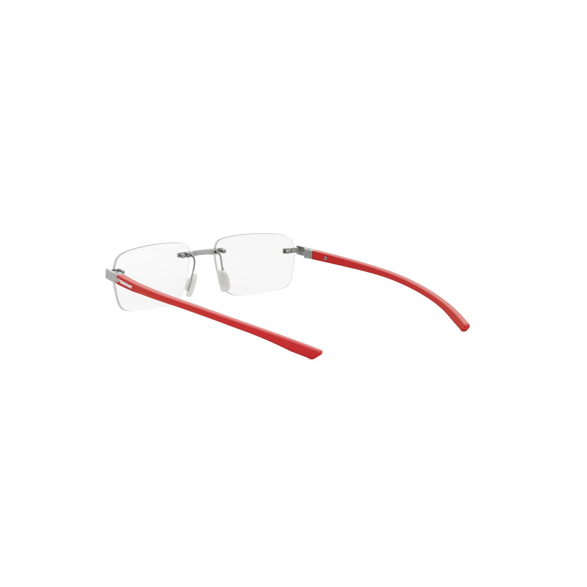 Essential Silver Rectangular Eyeglasses