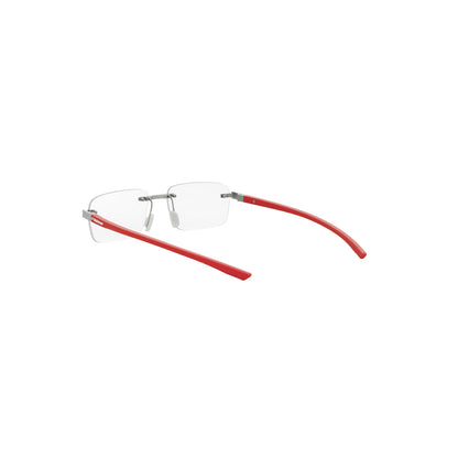 Essential Silver Rectangular Eyeglasses