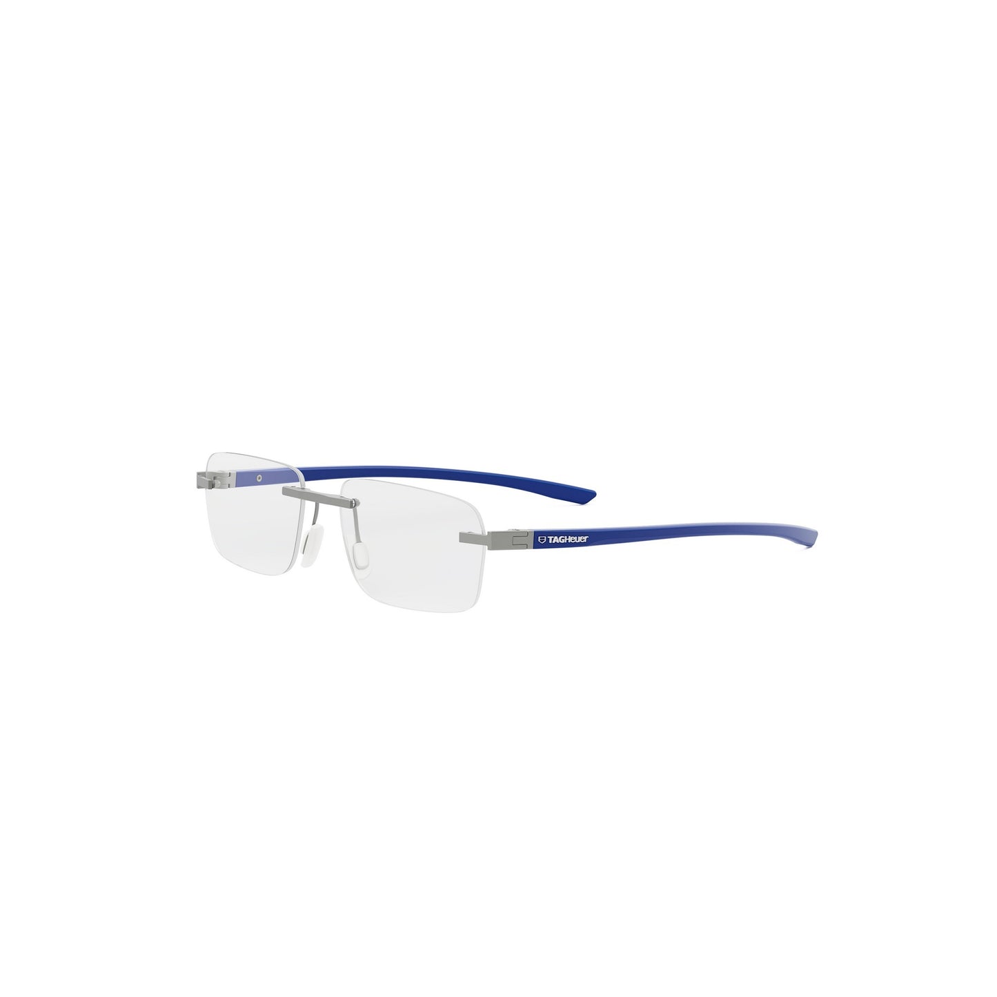 Essential Silver Rectangular Eyeglasses