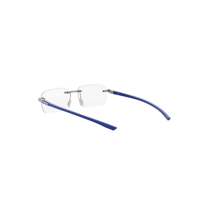 Essential Silver Rectangular Eyeglasses