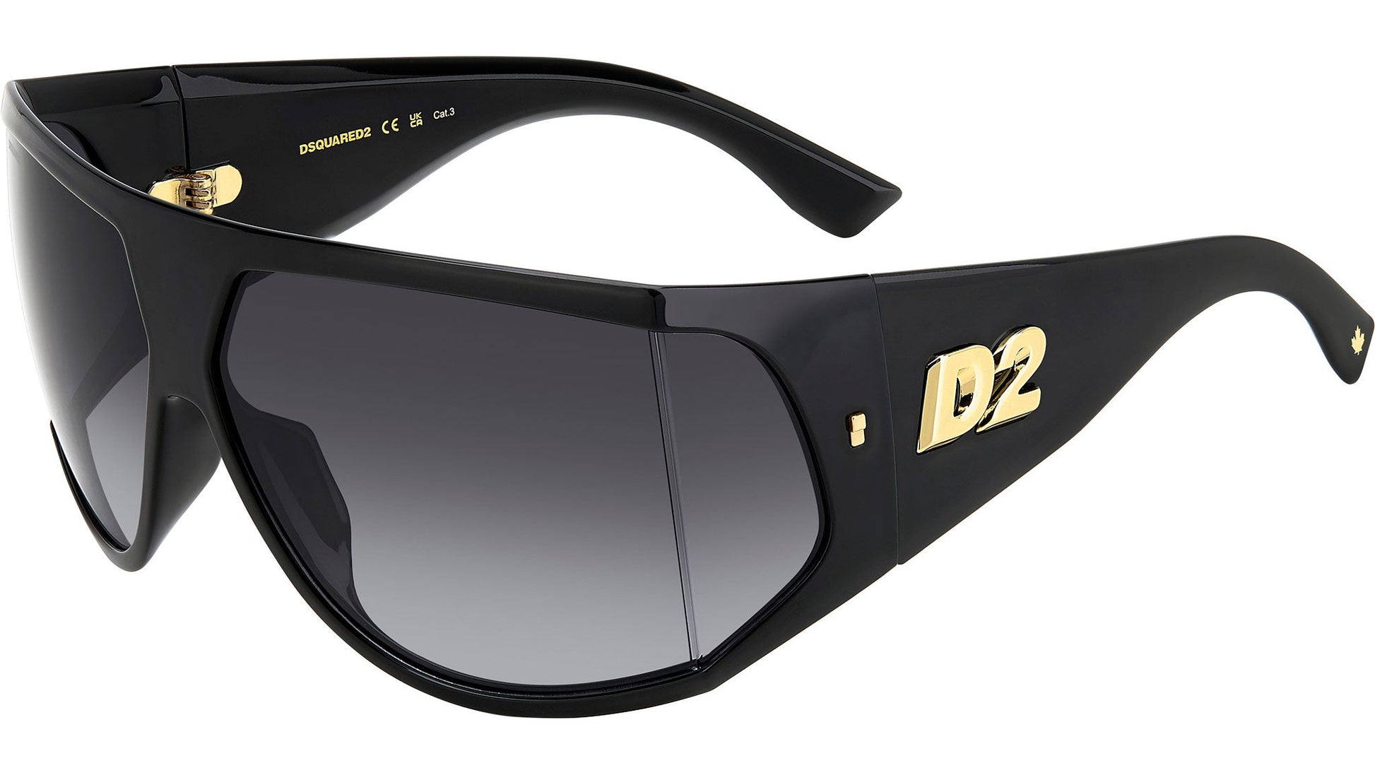 Dsquared2 D2 0124/S 2M2 Black Gold lato