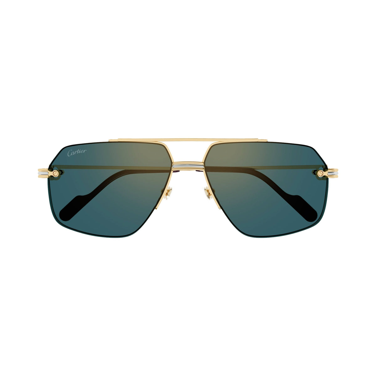 Cartier CT0426S 002 gold gold green