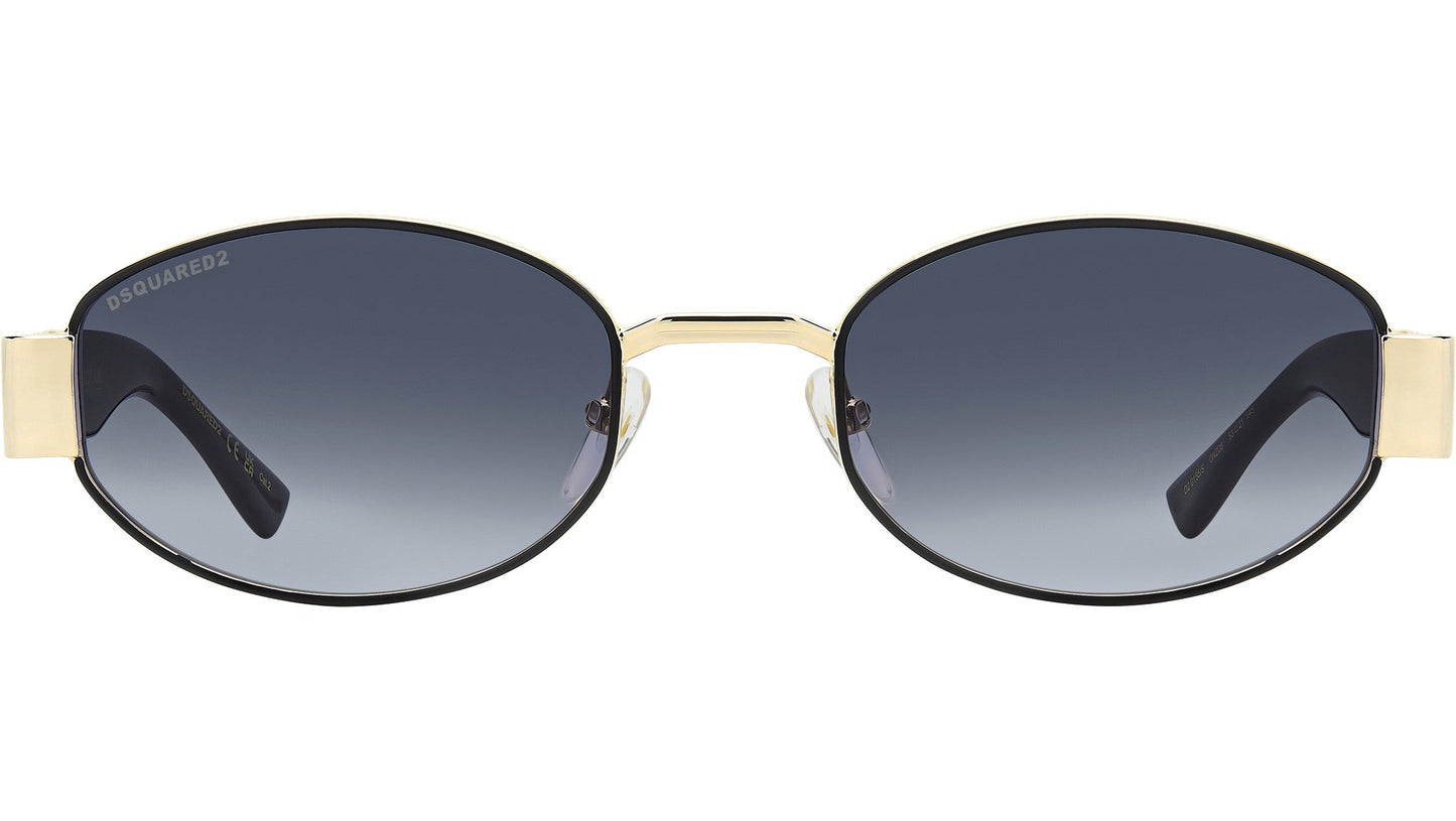 Dsquared2 D2 0155/S 0NZ Gold Black frontale