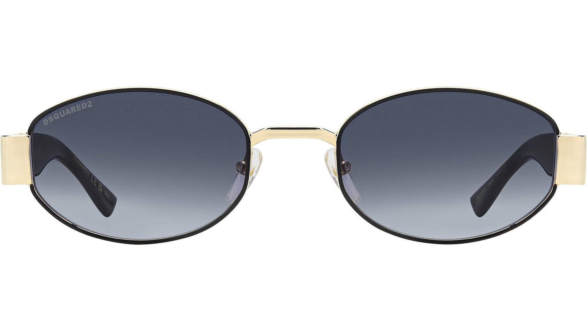 Dsquared2 D2 0155/S 0NZ Gold Black frontale