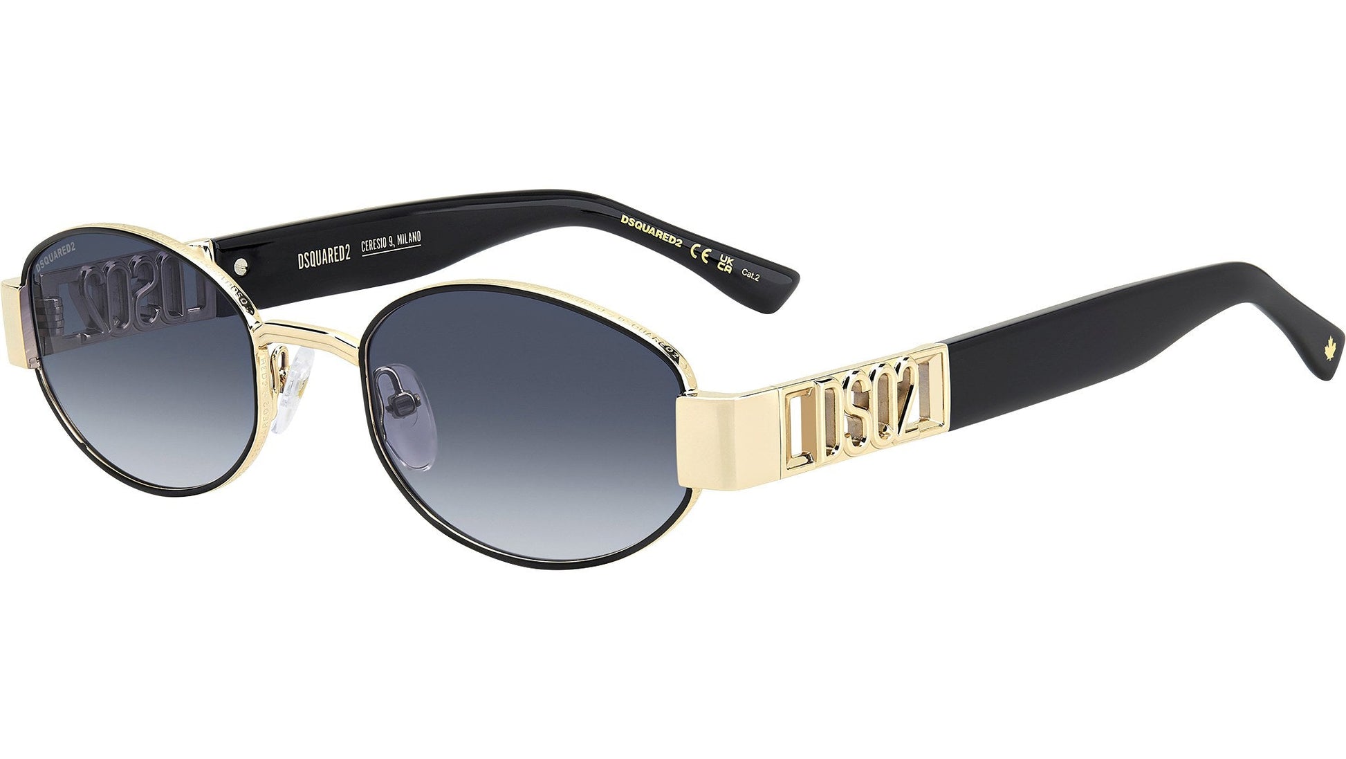 Dsquared2 D2 0155/S 0NZ Gold Black lato