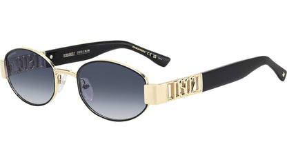 Dsquared2 D2 0155/S 0NZ Gold Black lato