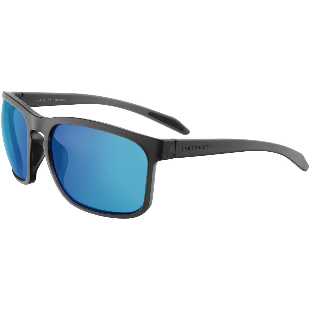 CARSON - Matte Crystal Dark Grey - Mineral Polarized 555nm Blue