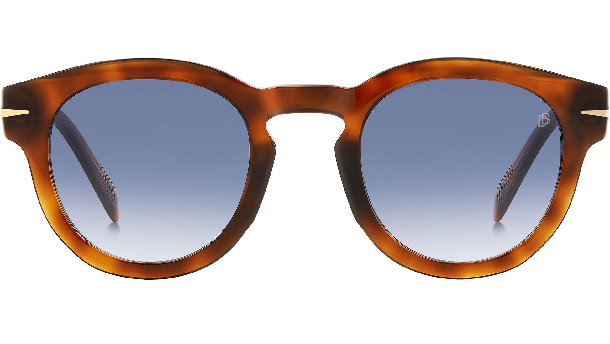 David Beckham DB 7041/S Flat WR9 Brown Havana frontale