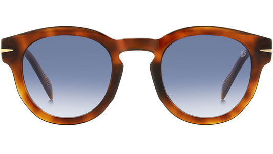 David Beckham DB 7041/S Flat WR9 Brown Havana frontale