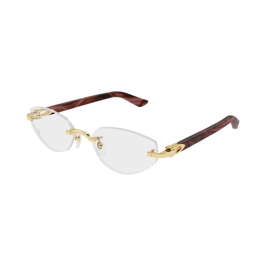 Cartier CT0609O | Occhiali da vista donna oro trasparente