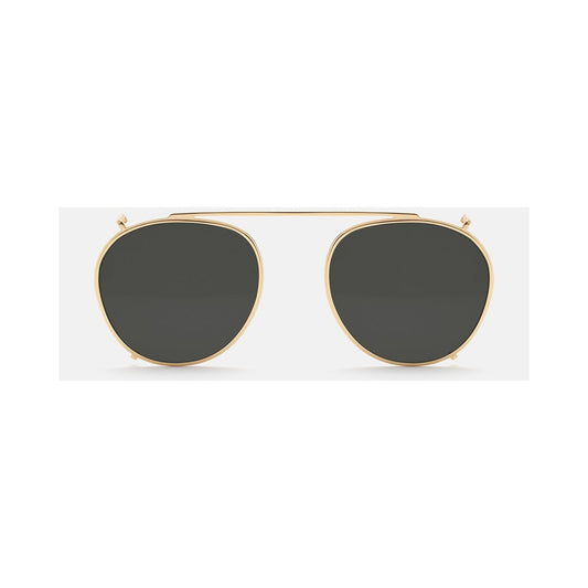 Retrosuperfuture CLIP ON THE WARHOL GREY | Occhiali da sole oro