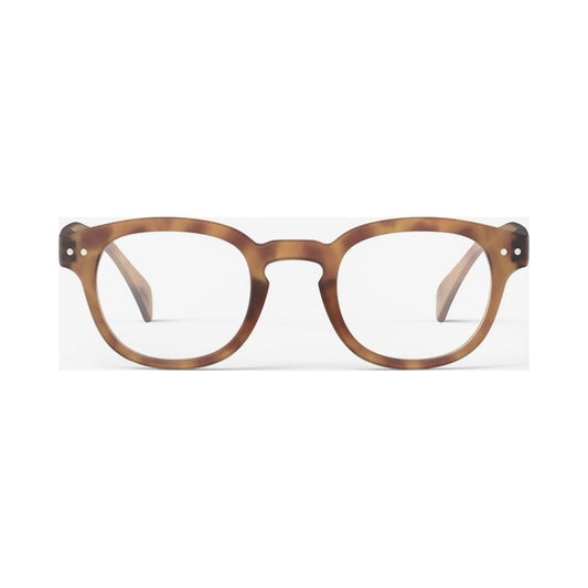 Izipizi READING C HAVANE +2 | Occhiali da vista, immagine quadrata con occhiale centrato e scala uniforme