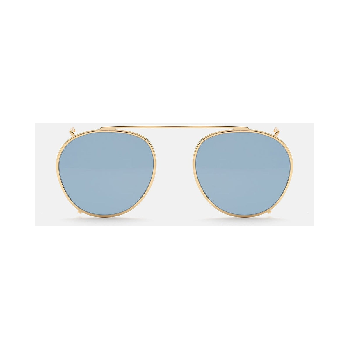 Retrosuperfuture CLIP ON THE WARHOL AZURE | Lunettes de soleil doré