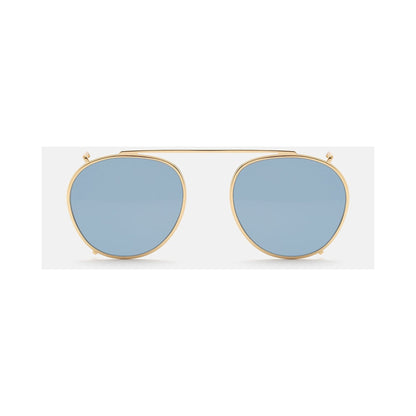 Retrosuperfuture CLIP ON THE WARHOL AZURE | Lunettes de soleil doré