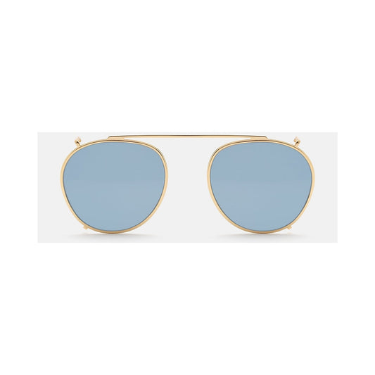 Retrosuperfuture CLIP ON THE WARHOL AZURE | Occhiali da sole oro