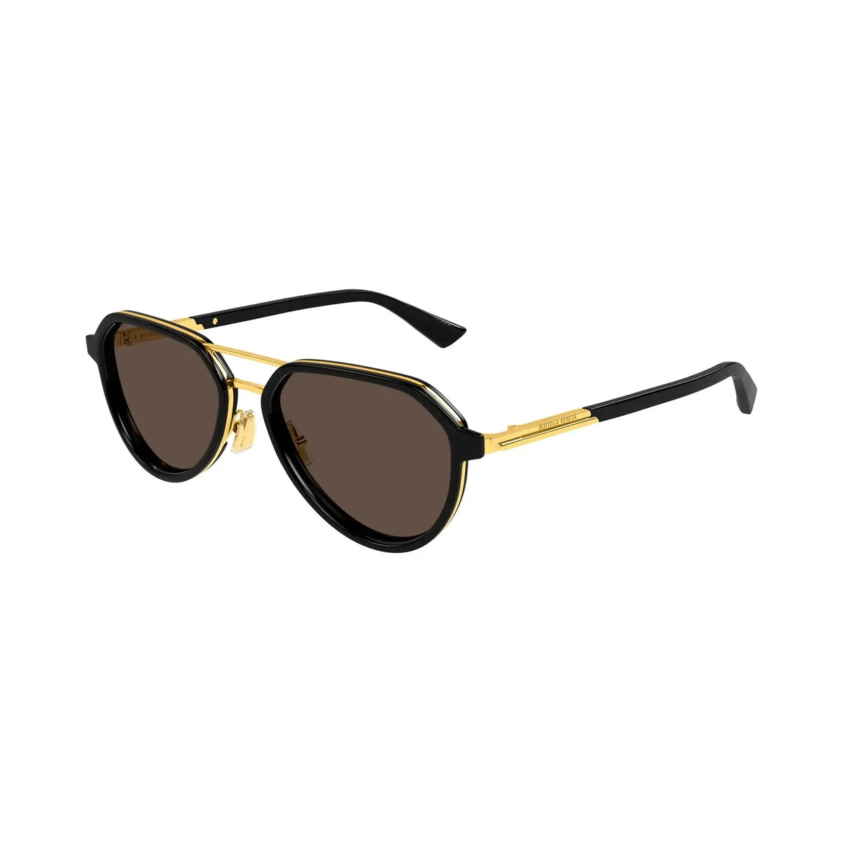 Bottega Veneta BV1373S Black-Gold-Brown vista 2