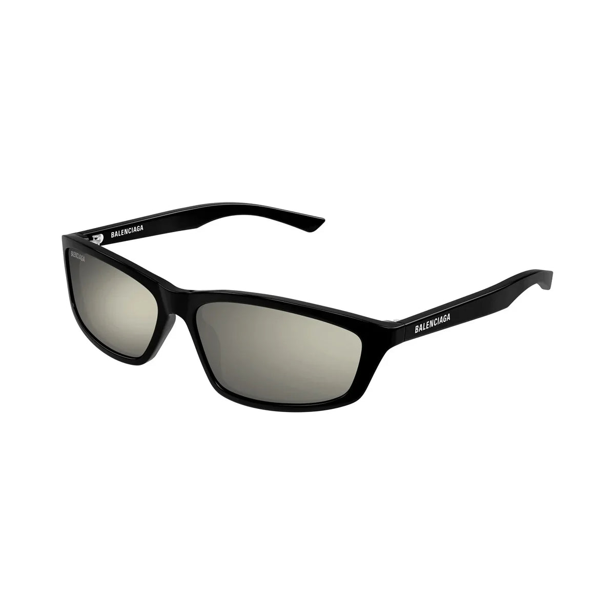 Balenciaga BB0401S Black-Black-White vista 2