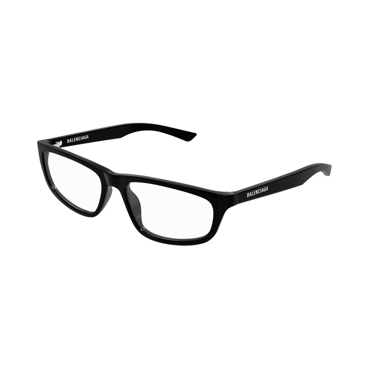 Balenciaga BB0407O Black-Black-Transparent vista 2