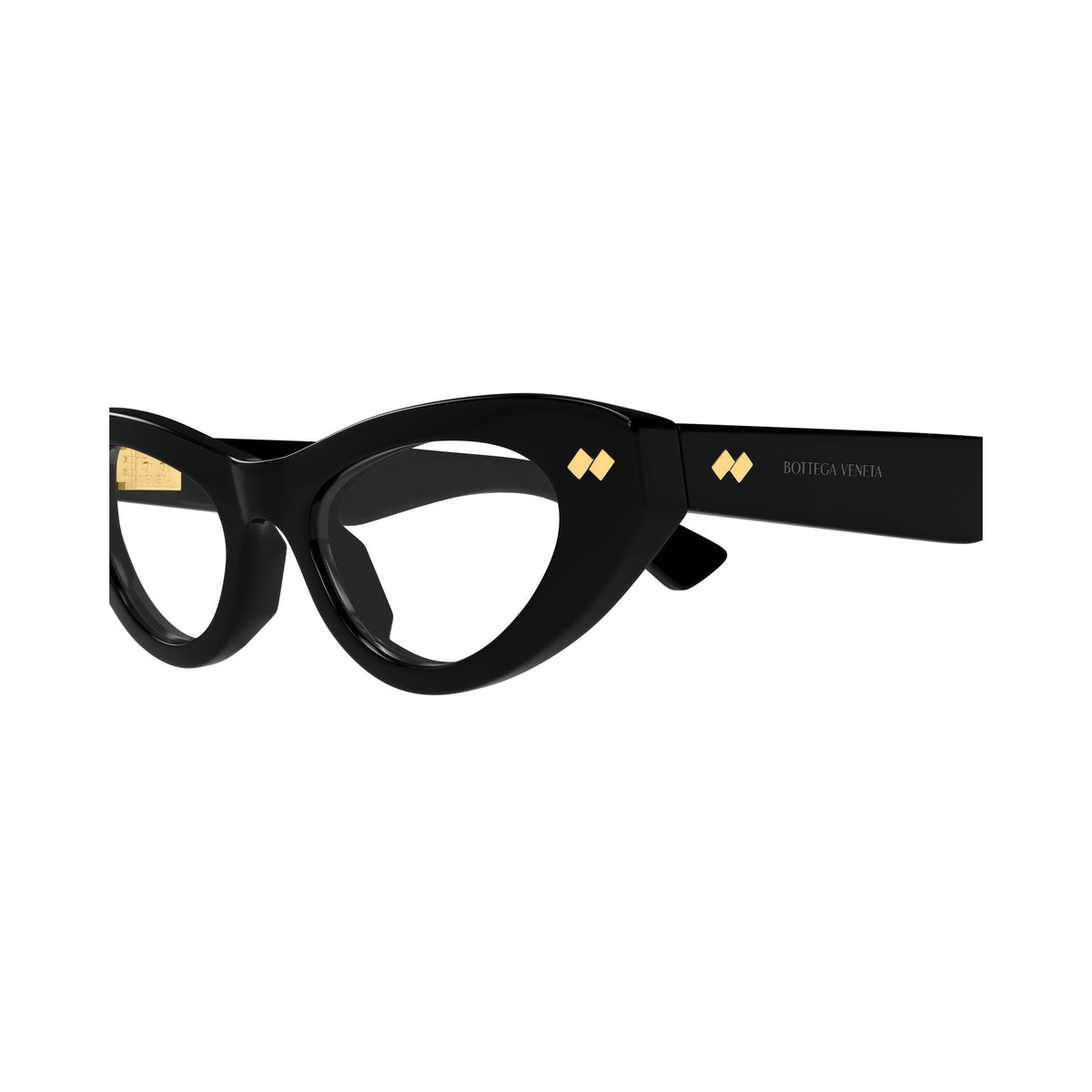 Bottega Veneta BV1354O Black-Black-Transparent vista 3
