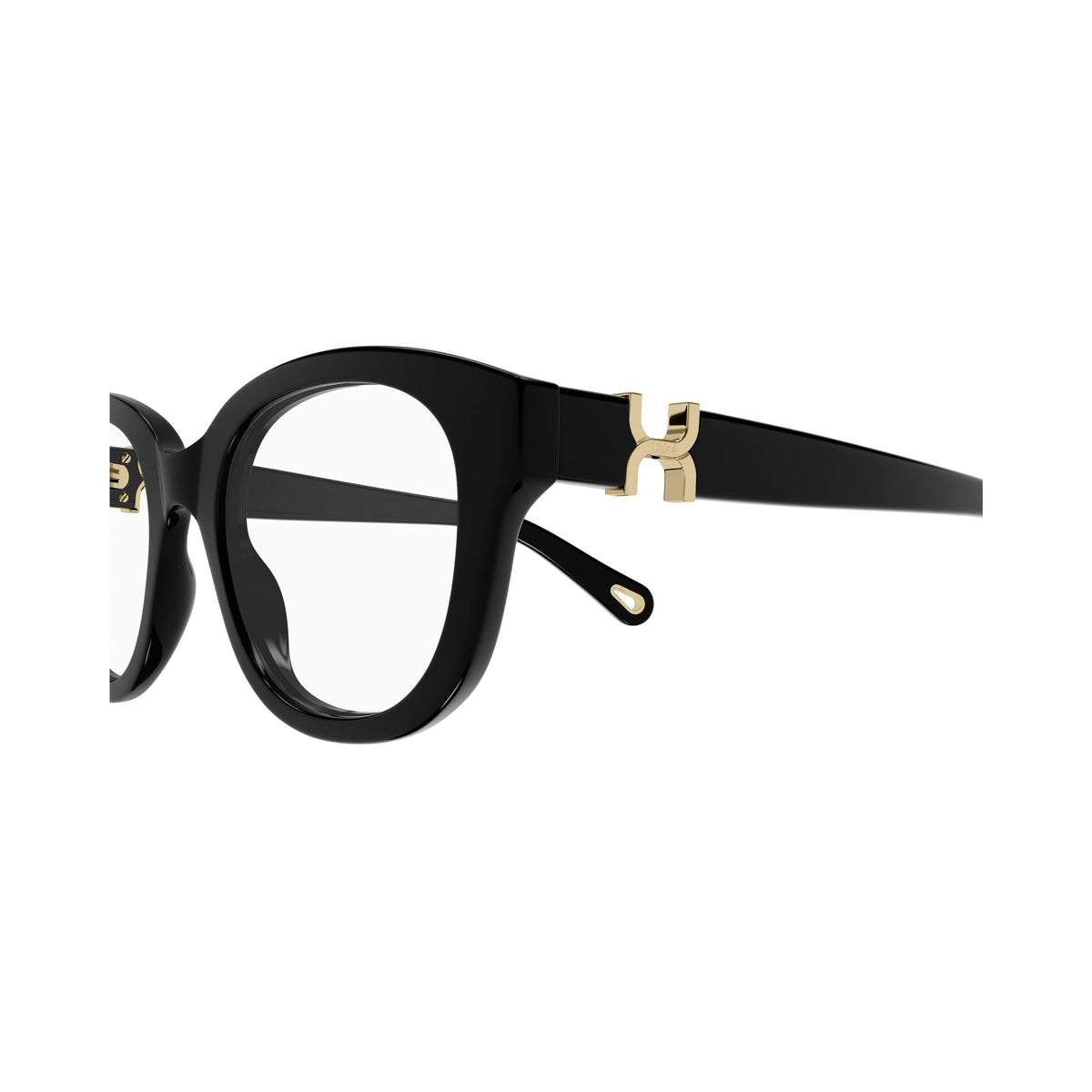 Chloé CH0304O Black-Black-Transparent vista 3