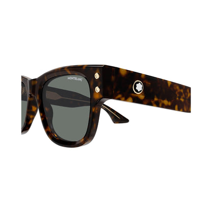 Montblanc MB0381S Havana-Havana-Grey vista 3