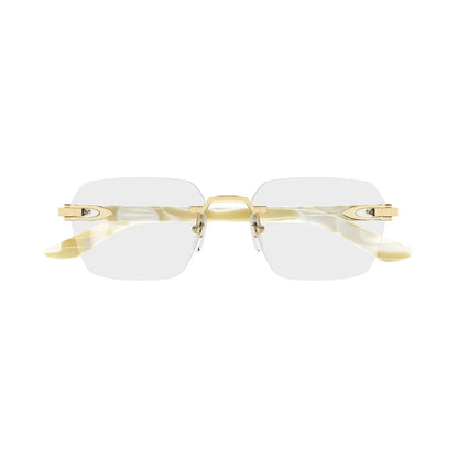 Cartier CT0623O 004 gold ivory transparen vista 2