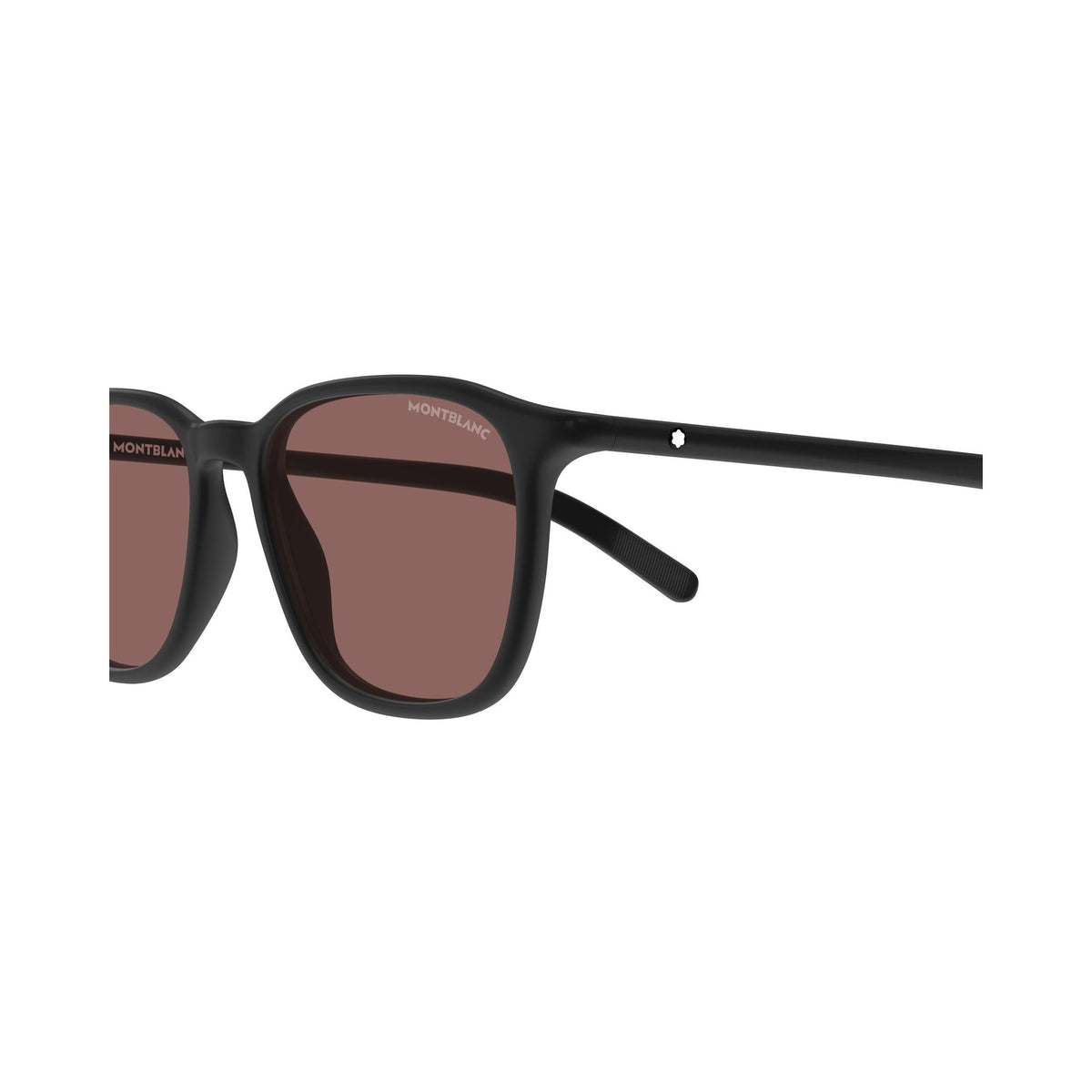 Montblanc MB0325S Black-Black-Red vista 3