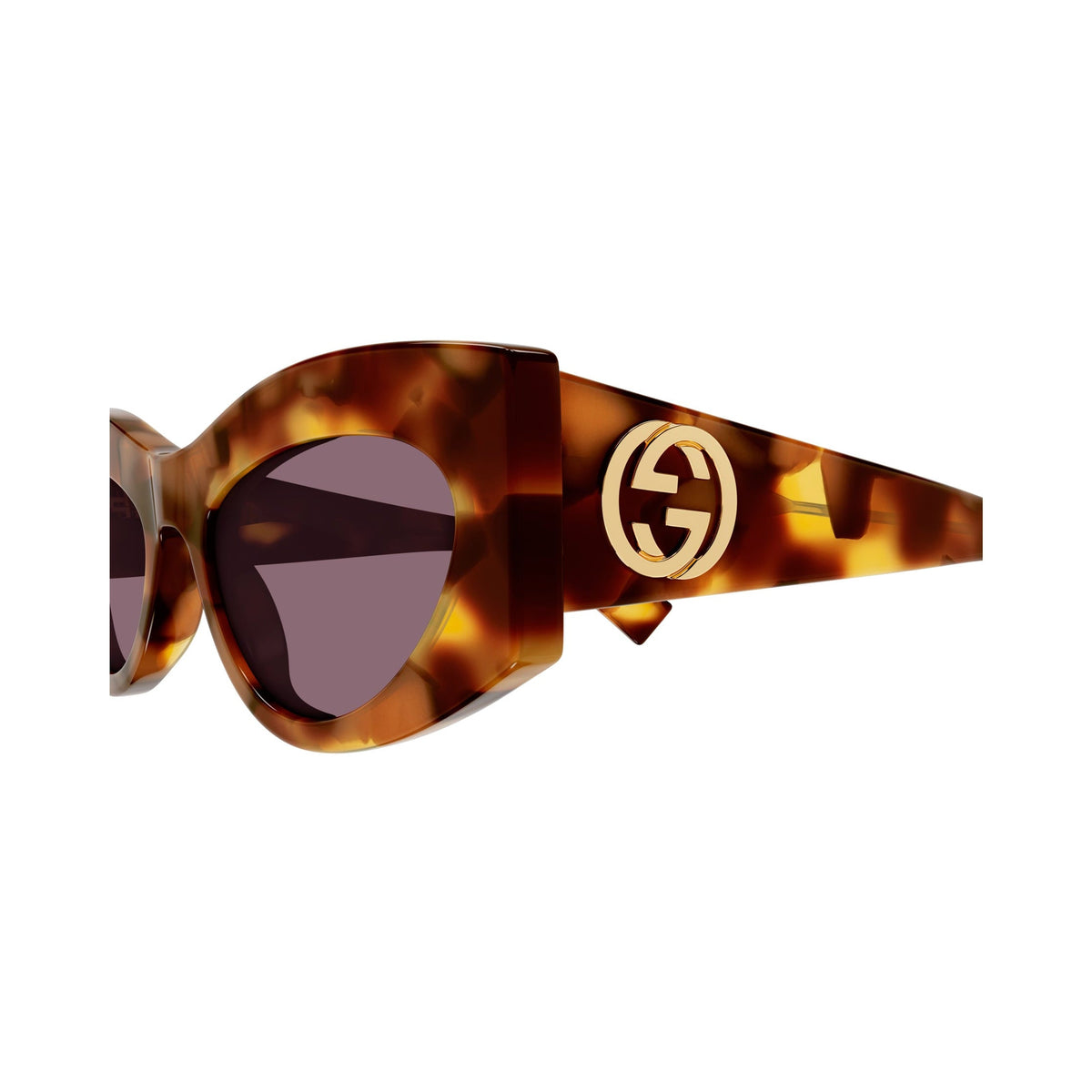 Gucci GG1843S Havana-Havana-Violet vista 3