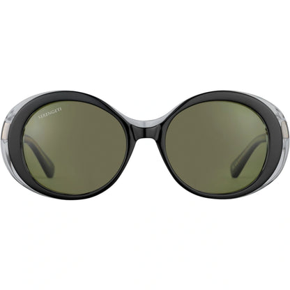 Occhiale Da Sole BACALL Shiny Black Transparent Layer - Mineral Polarized 555