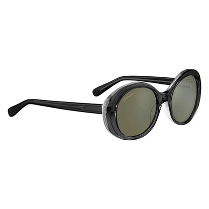 Occhiale Da Sole BACALL Shiny Black Transparent Layer - Mineral Polarized 555